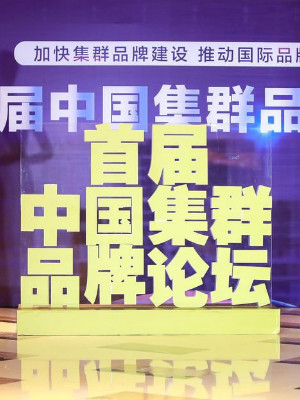 首屆中國(guó)集群品牌論壇