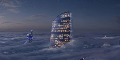 歐洲第一高樓 莫斯科聯(lián)邦大廈 更換全新LOGO設(shè)計了！