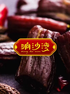 響沙灣牛肉干包裝設計