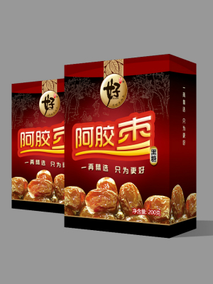好牌阿膠棗包裝設計