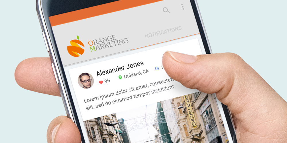 橙子馬克廳媒體平臺LOGO設(shè)計應(yīng)用_北京logo設(shè)計_北京vi設(shè)計_高瑞品牌